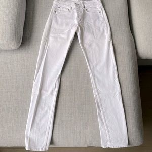 Rag & Bone White Jeans